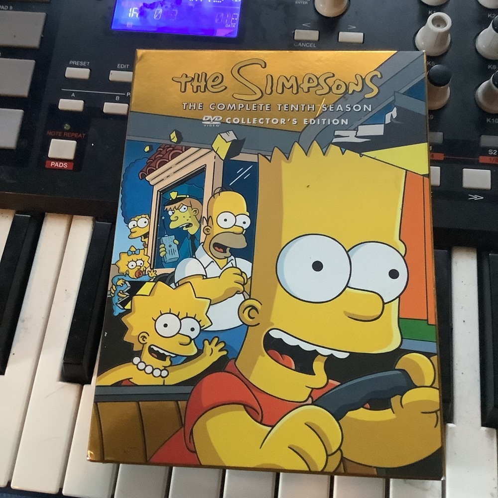 The Simpsons - Season 10 (DVD, 2009, 4-Disc Set)